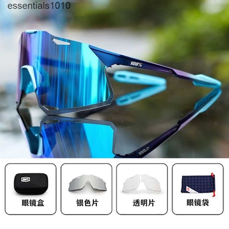 

100% HYPERCRAFT Riding Glasses Bicycle Polarized Color Change Outdoor Wind and Sand Resistant Sunglasses