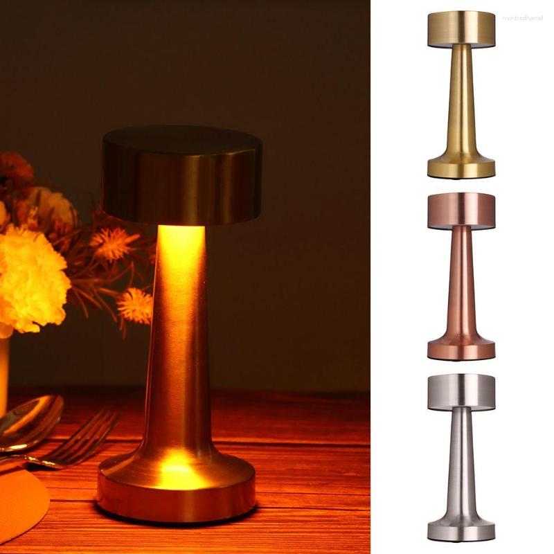 

Table Lamps Cordless El Bar LED Lamp Dimmable Lights USB Rechargeable Night Light