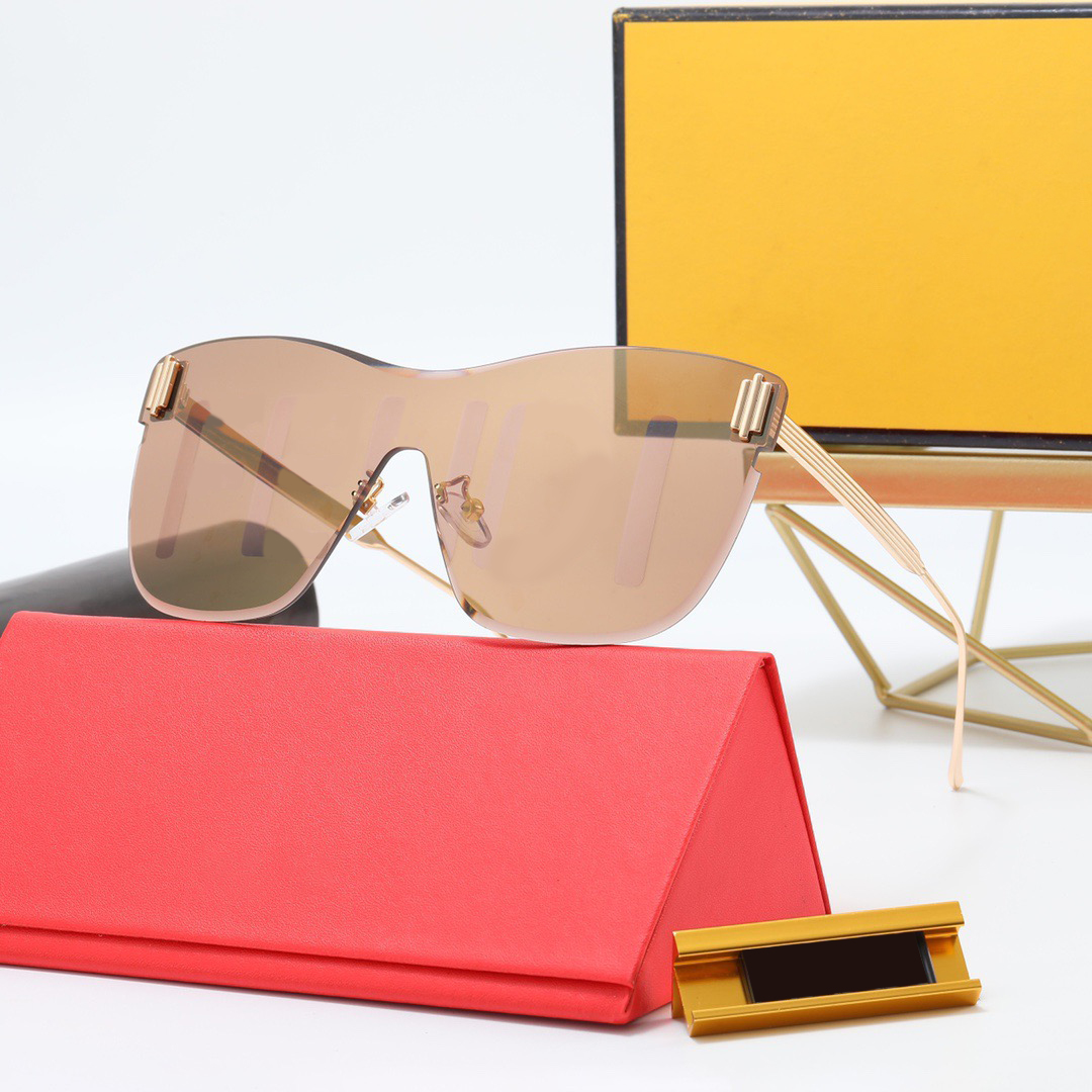 

luxury sunglasses men Mask sunglasses ladies sunglasses Frameless metal thin leg design Multi color option Holiday vacation outdoors UV400 brand glasses