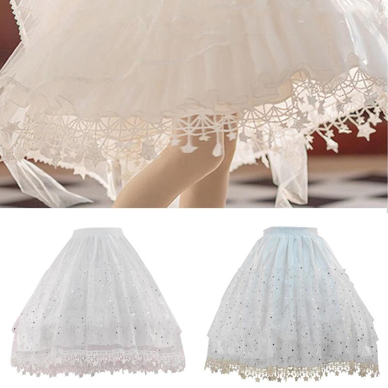 

Stage Wear Women's Carnival Costume Tulle Skirt 50s Tutu Short Ballet Underskirt Streetwear Boho Beach Dresses Oversized, Gold