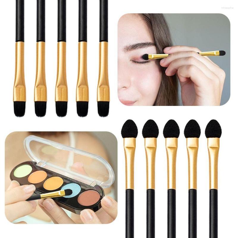 

Makeup Brushes 10PCS Tool Lip Eyebrow Beauty Double-head Sponge Stick Eyeshadow Brush Eyeliner Applicator