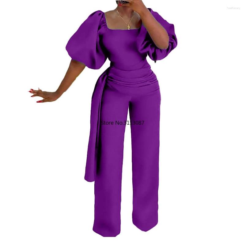 

Ethnic Clothing African Clothes For Women 2023 Summer Short Sleeve Plus Size Long Jumpsuit