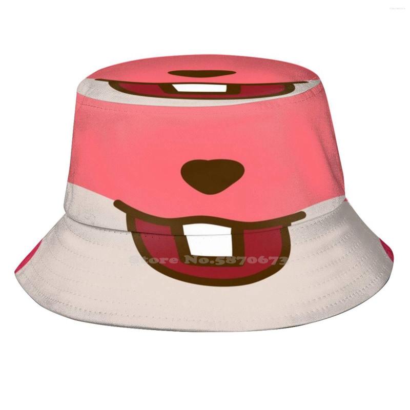 

Berets Face Unisex Summer Cap Sunscreen Hat Acnh Animal Cute, Scarf mask