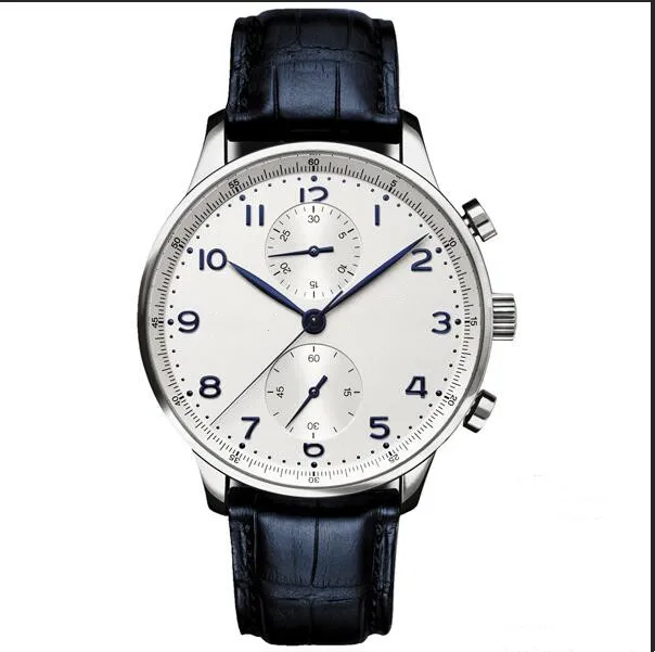 

classic mans wristwatch Male watch Man automatic Watches leather strap Men wristwatches Mechanical Watch 065