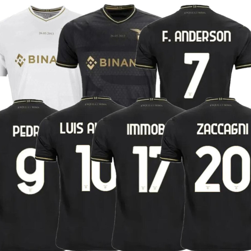 

2023 Lazio 10TH Soccer Jersey 23 24 LUIS ALBERTO IMMOBILE LAZZARI SERGEJ ANDERSON HYSAJ REINA PEDRO LUCAS CORREA CAICEDO adult kids kit Football Shirt