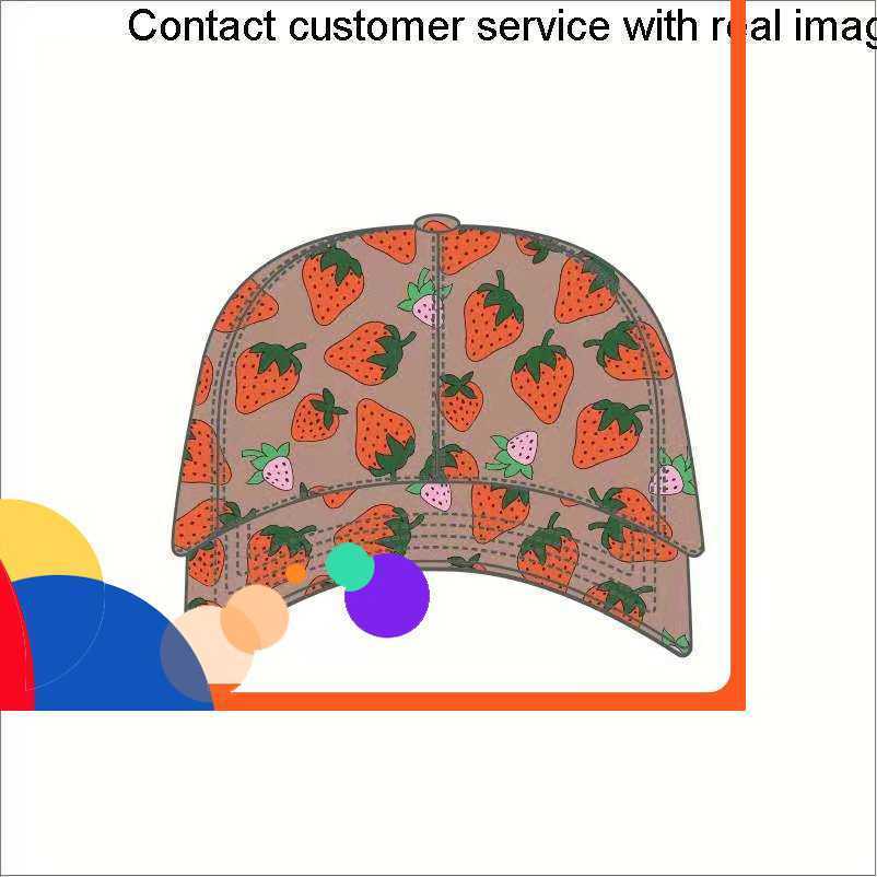 

8ty strawberry baseball caps man's cotton cactus classic letter Ball caps summer women sun hats outdoor adjustable Snapback Cap girl's cute visor11449983