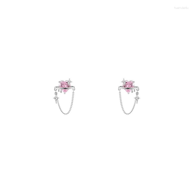 

Stud Earrings Heart Star Female Jewelry Birthday Gift