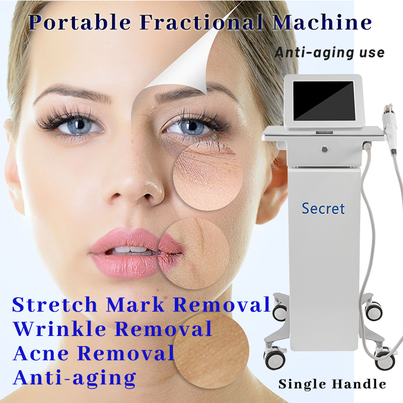 

Fractional RF Microneedle Beauty Machine Wrinkle Removal Stretch Mark Reduction Portable Device