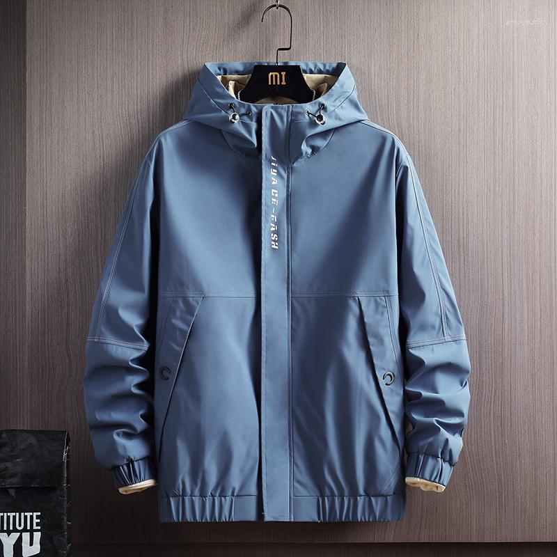 

Men' Jackets Autumn Men Hooded Jacket Zipper Male Casual Baseball Harajuku Hip Hop Streetwear Loose Solid Coats Mens Clothing, Jag7022black