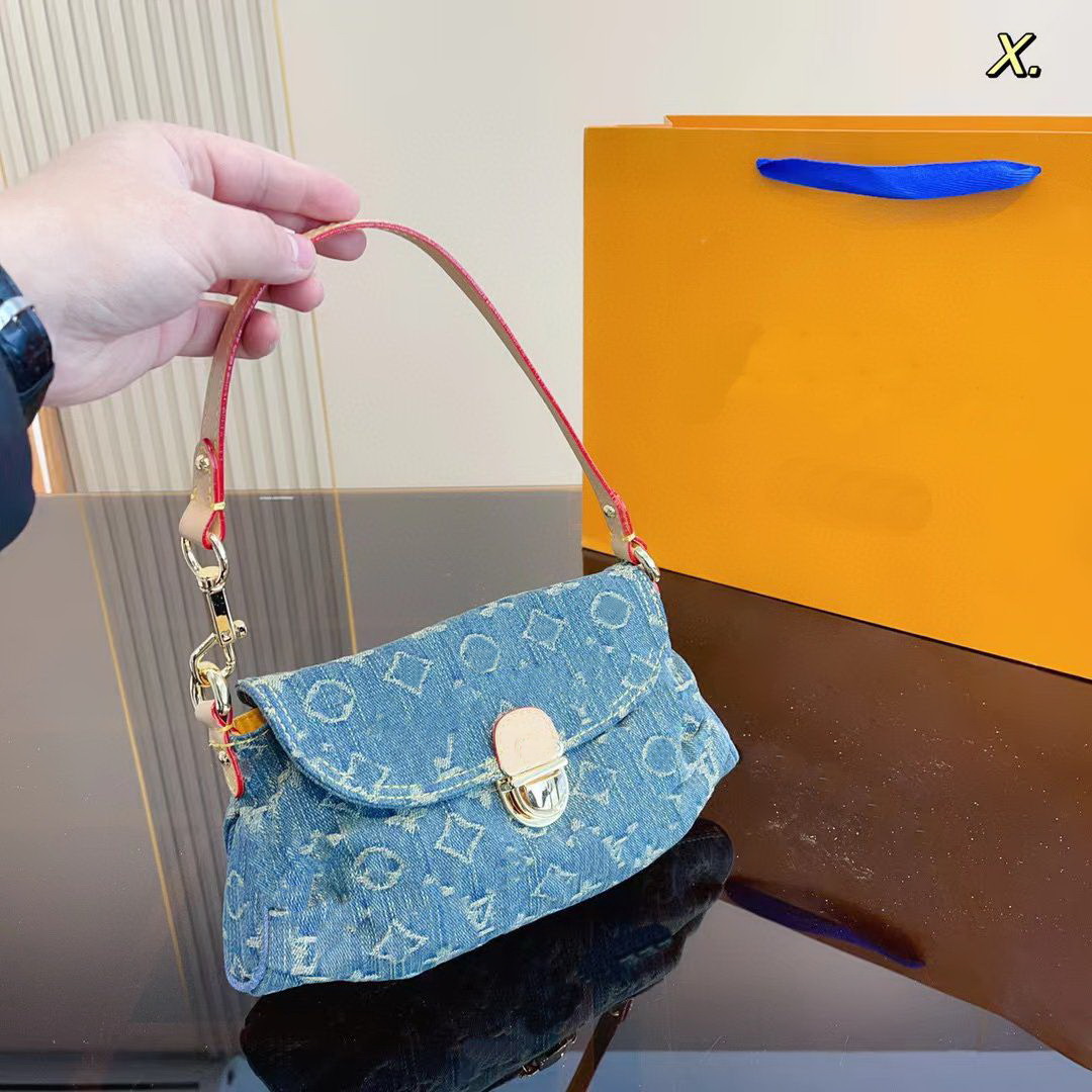 

3A Quality Fashion Shoulder NEW canvas Bags Handbags Metal Chain Crossbody Bag wallet Handbag Bag Wallets Women Flip Cover Messenger Baga, 27x6x12 cm