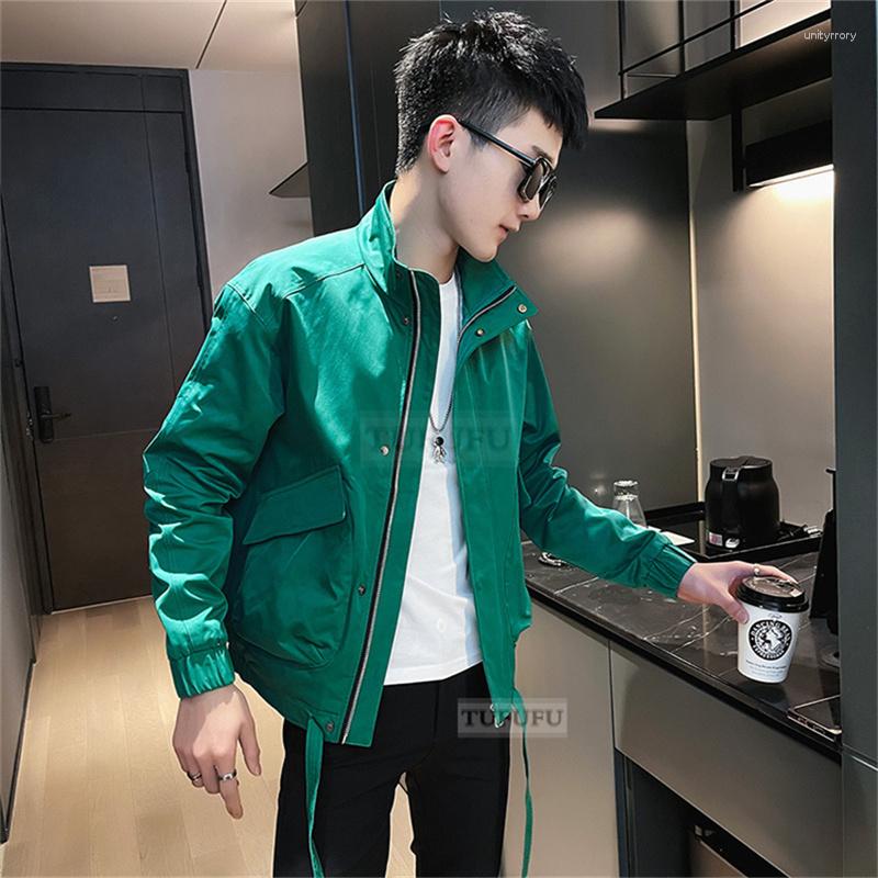 

Men's Jackets Design Sense Jacket Men's Spring Autumn 2023 Casual Versatile Fashion Brand INS Top, Black