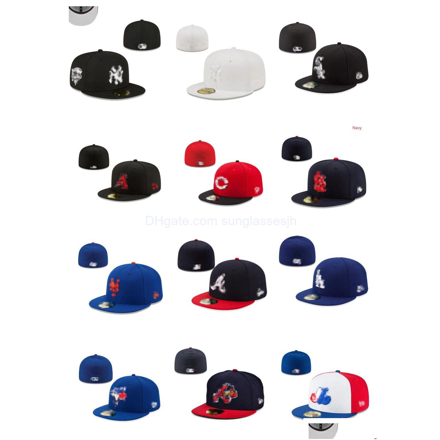 

Ball Caps Est Fitted Hats Snapbacks Hat Adjustable Baskball All Team Logo Man Woman Outdoor Sports Embroidery Cotton Flat Closed Bea Dhe1A, As show