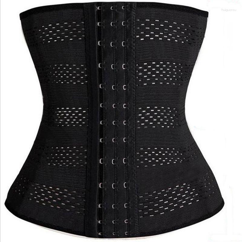 

Women' Shapers Minifaceminigirl Underbust Latex Sport Girdle Waist Trainer Corsets Hourglass Body Shaper, Black