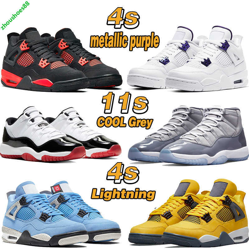 

Top Shoes Metal Purple Boots 4 4s Red Thunder University Blue Tour Yellow 11 11s Cool Grey Animal Instinct 25th Anniversary Black Cat Men, 38 white metallic silver