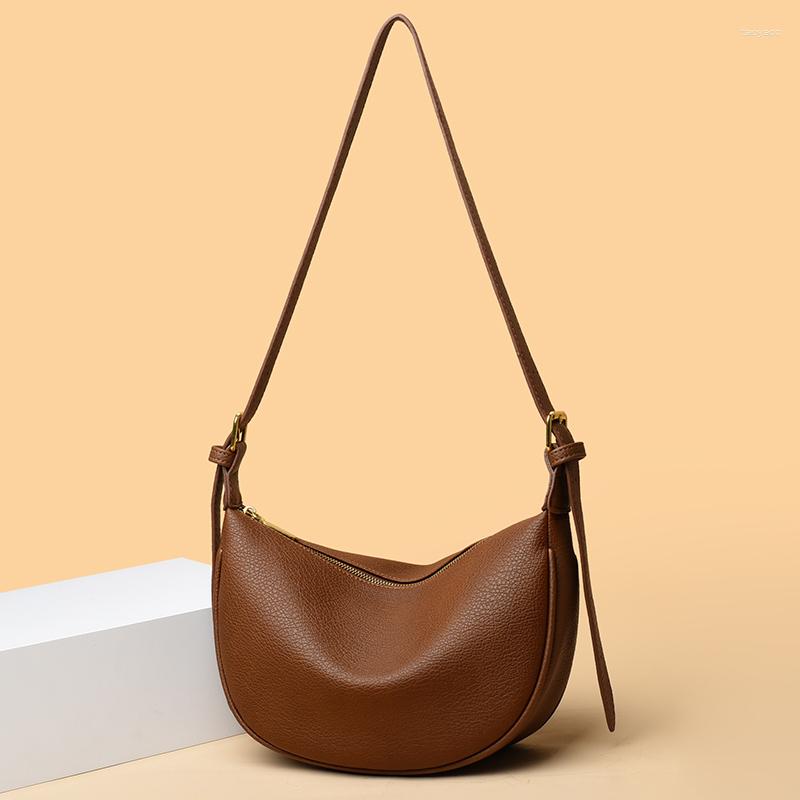 

Evening Bags 2023 Style Pures Fashionable Crossbody Women Shoulder PU Leather Daily Multi-function Leisure Soft Handbags, Beige