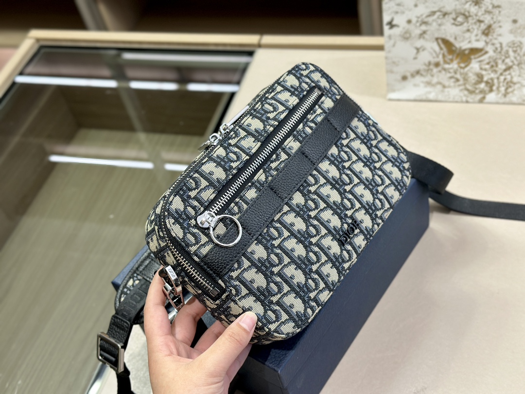 

dior crossbody shoulder bags Zipper closure fashion letter