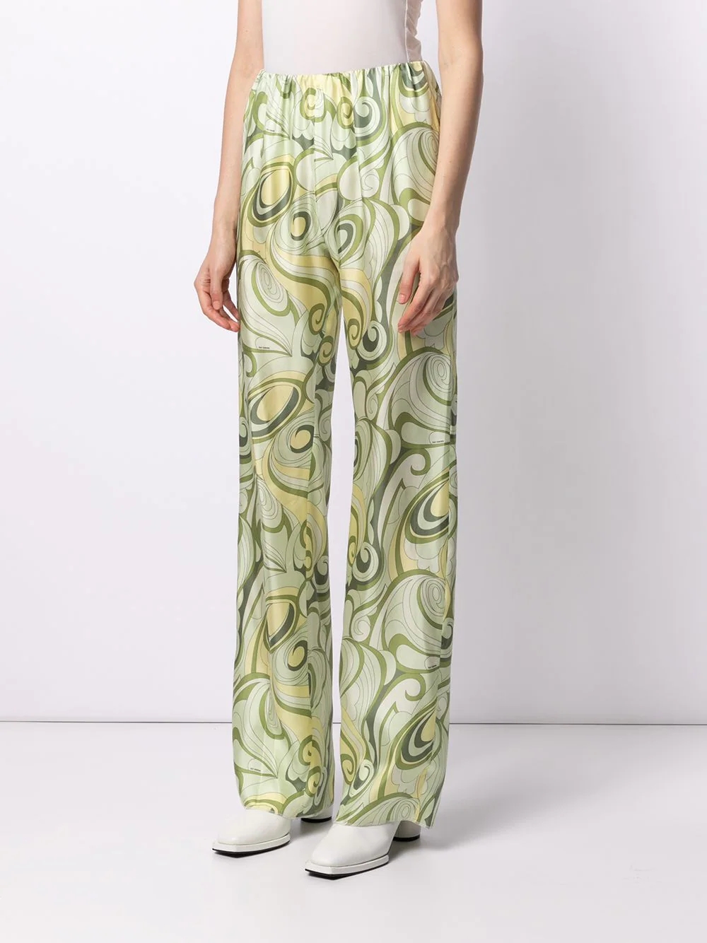 

Raf style S1mons Women' Pants autumn and winter new series High quality Hippie printed pants designed for women Wide leg, Multi