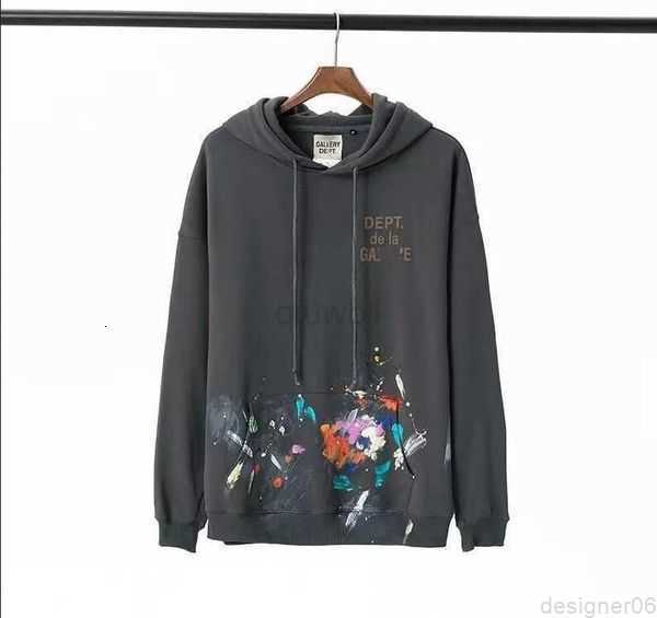 

Hot Sell Men's Hoodies Sweatshirts Hoodie Designer Galleryes depts Gary Painted Graffiti Used Letters Printed Loose Casual Fashion Men and 3DKSJ, 14