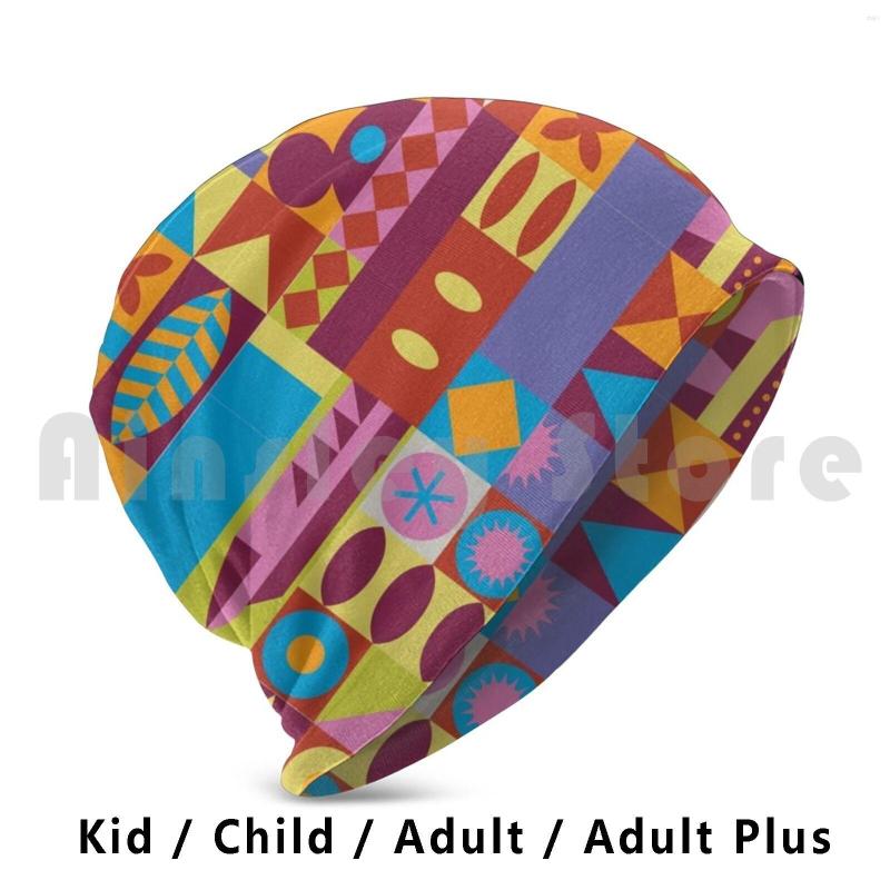 

Berets Retro Color Blocks Beanies Pullover Cap Comfortable Pride Rainbow Vintage 1980s 1970s 80s 70s 60s 1960s Mary, Adult knit hat