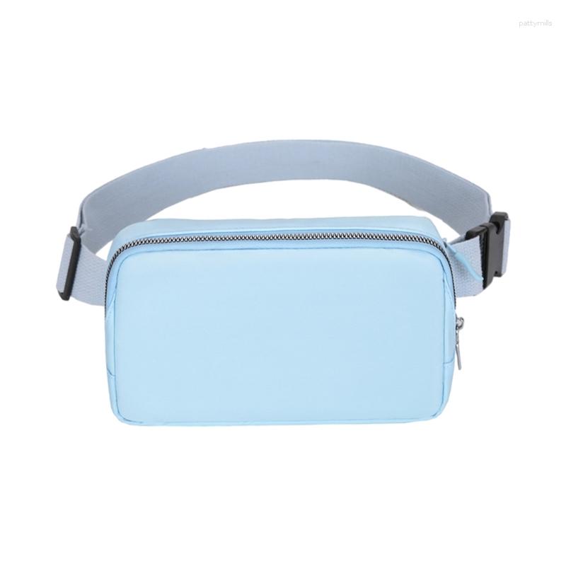 

Waist Bags Nylon Travel For Women Sling Chest Pouch Fashion Belt Pack Crossbody Pouches Money Shoulder Purse 517D, Beige