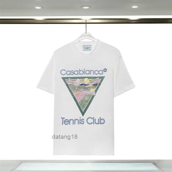 

Fashion t Shirt Men Women Designers T-shirts Tees Apparel Tops Man s Casual Chest Letter Luxury Clothing Street Shorts Sleeve Clothes Casablanc Tshirts 24 6PO0