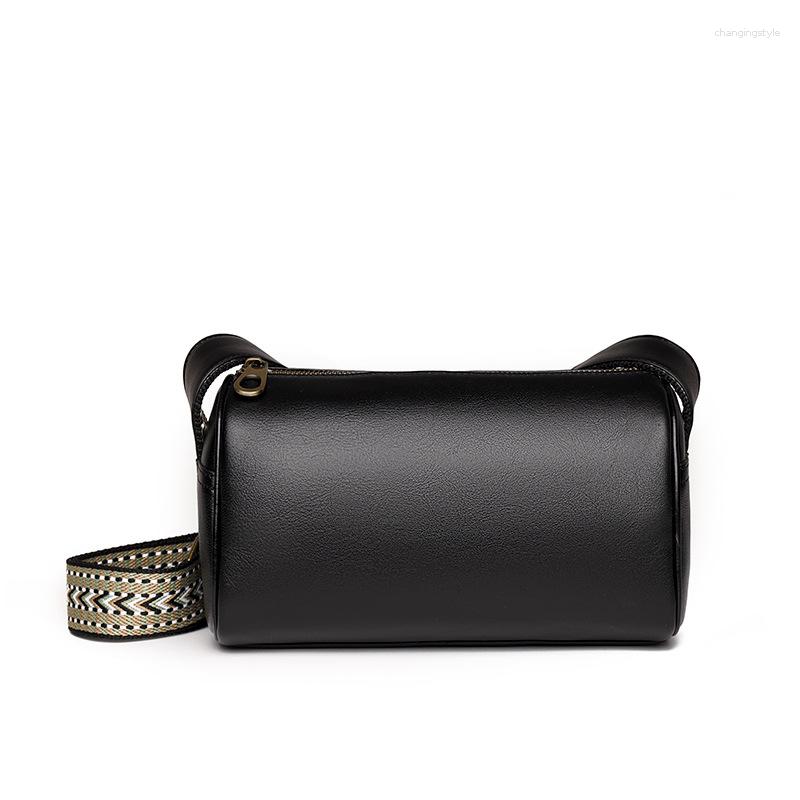 

Evening Bags Leather Retro Small Square Bag Women's Messenger Shoulder, Black