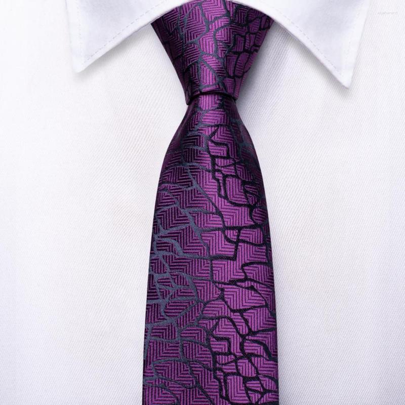 

Bow Ties Purple Black Floral Silk Tie For Children Luxury Designer Handky Child Necktie 120CM Long 6CM Wide Fashion Party Dropship Hi-Tie