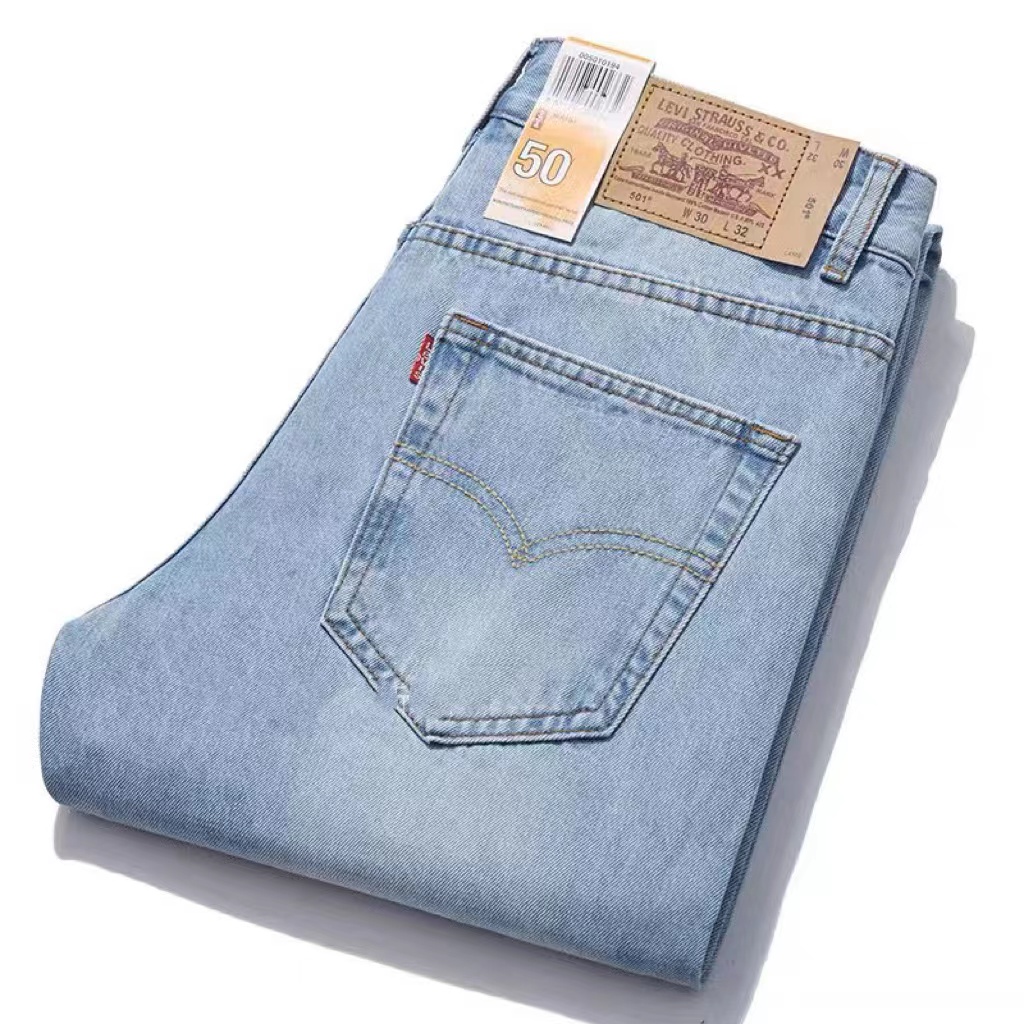 

Men's Jeans Levi 501 cargo jeans Men's Vintage Straight Loose Fit Jeans Levi, Dark blue solid