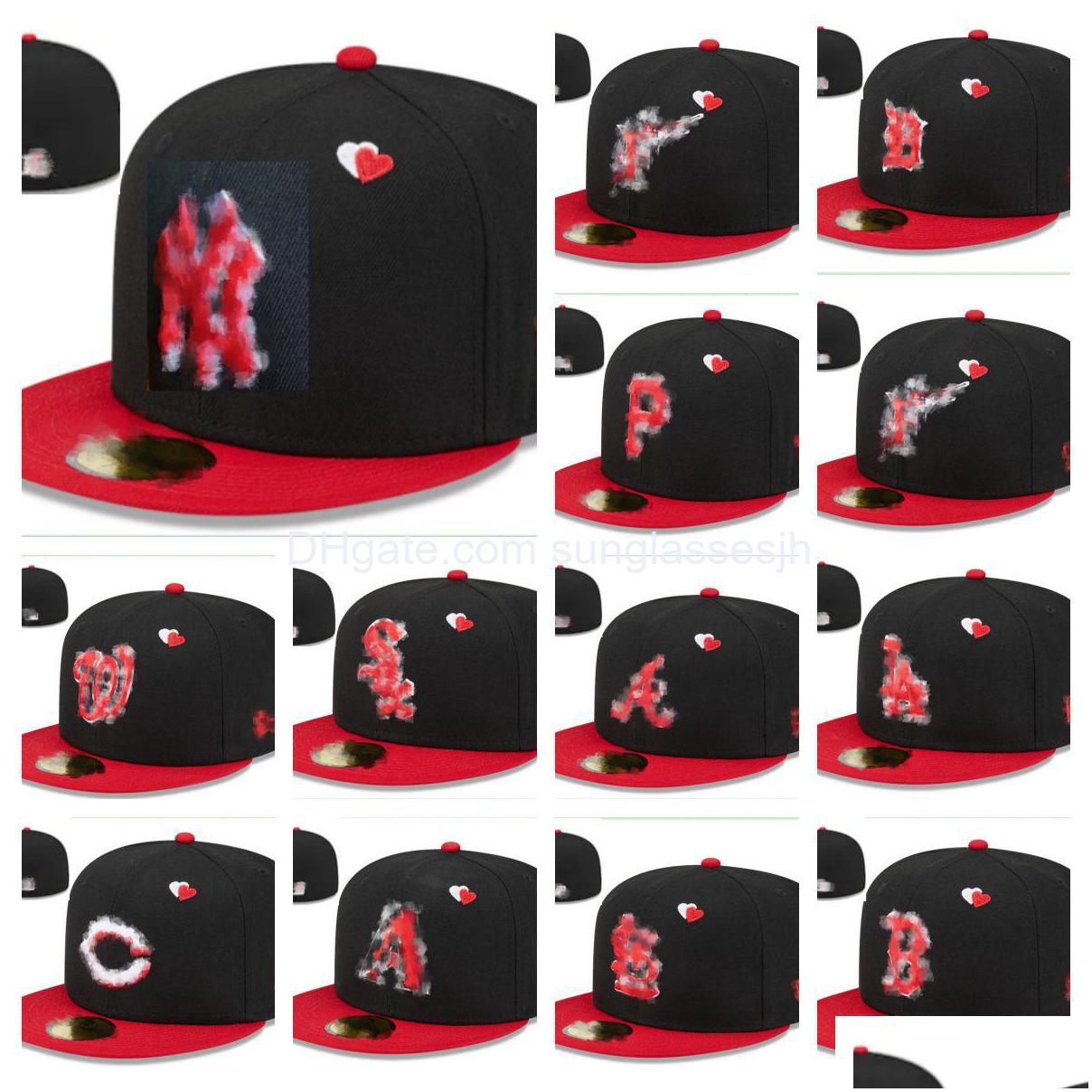 

Ball Caps Fashion Fitted Hats Snapbacks Hat Adjustable Baskball All Team Logo Unisex Outdoor Sports Embroidery Cotton Flat Closed Be Dhykx, As show