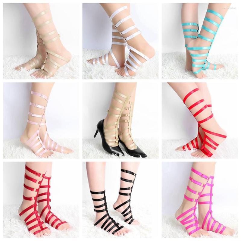 

Bras Sets 2pc Elastic Bondage Harness Leg Accessories Dance Rave Costume Women's Underwear Clothing Punk Gothic Style Suspender, H0002tl