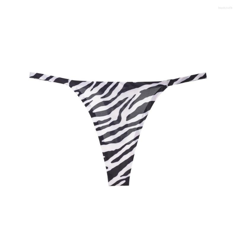 

Women's Panties For Women Sexy Thongs G-String T Back Leopard Briefs Underwear Low Rise Thin Strap Thong Woman Transparent Underpants