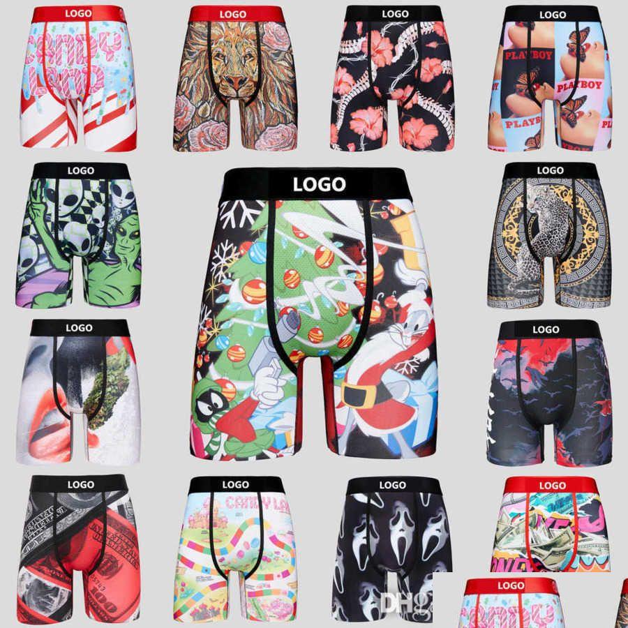 

Men'S Shorts Designer 2023 Trendy Men Boys Underwear Unisex Boxers High Quality Quick Dry Under With Package Drop Delivery Apparel M Dhsvu, P50