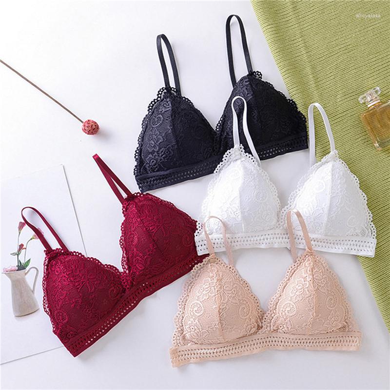 

Bras Push Up Bra Bralette Women Underwear Lingerie Sexy Seamless Lace Brassiere Pitted Without Underwire For Female, Skin