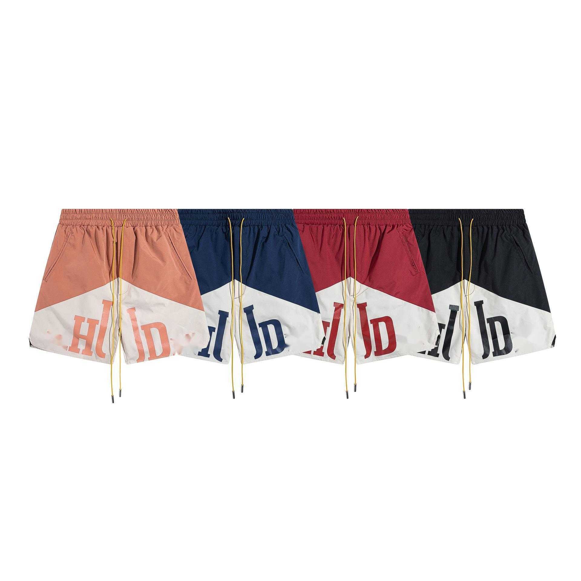 

Men' shorts designer spring and summer new colorful printing basketball shorts men and women' casual mesh five-point shorts, Black white