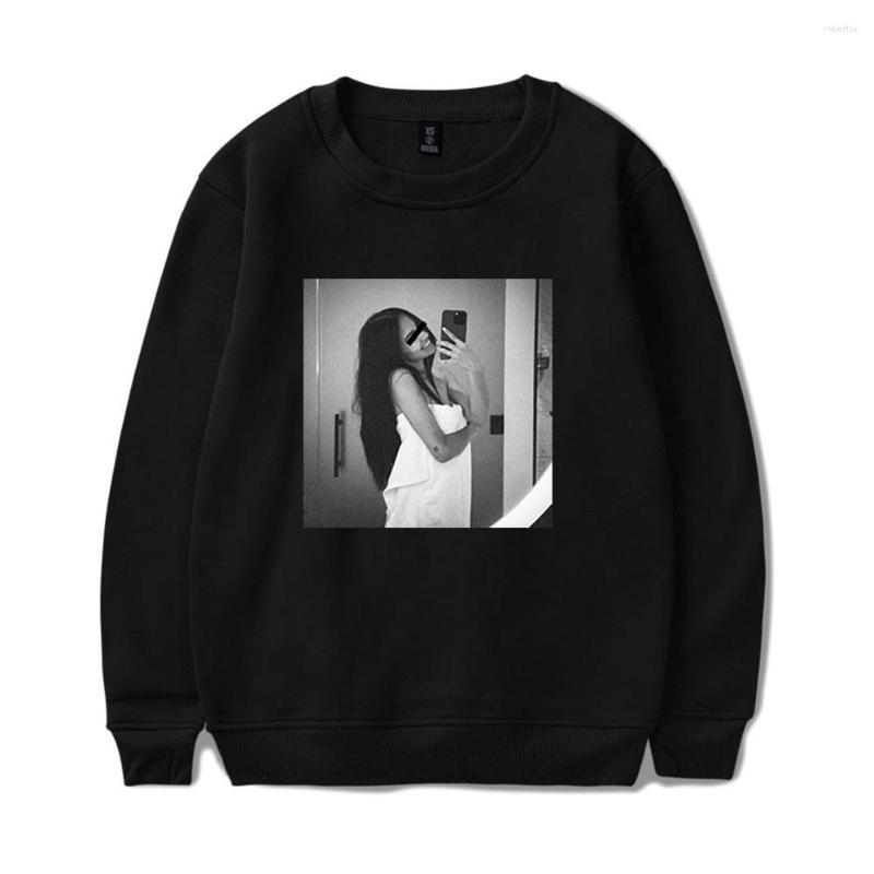 

Men's Hoodies WAWNI Caryn Marjorie Crewneck Sweatshirt Cosplay Pullovers Casual Long Sleeve Tops Fashion Trucksuit Winter Clothes For Men, Black