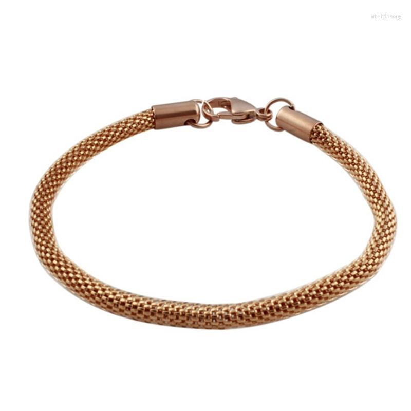 

Link Bracelets Fashion Accessory Jewelry Rose Gold Bracelet Ornament Titanium Steel Women's