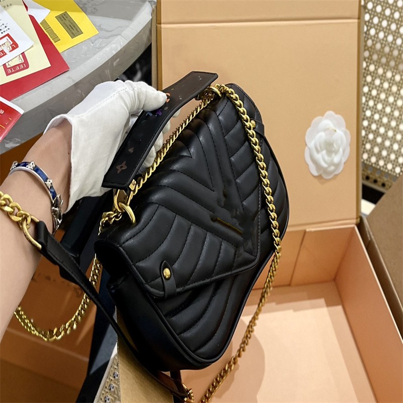 

Luxury Designer Shoulder Bages Handbag Bag Gold Chain Crossbody Bag Wallet Purses V Double Letters Handbags Tote Luxury Women Bags Dropshipping, Customize