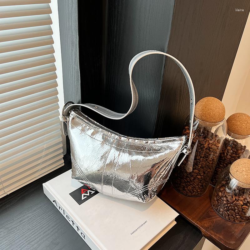 

Evening Bags Fashion Handbags For Women 2023 Retro Shoulder Female Personality Trend Totes Lady Simple Stray Bag, Black