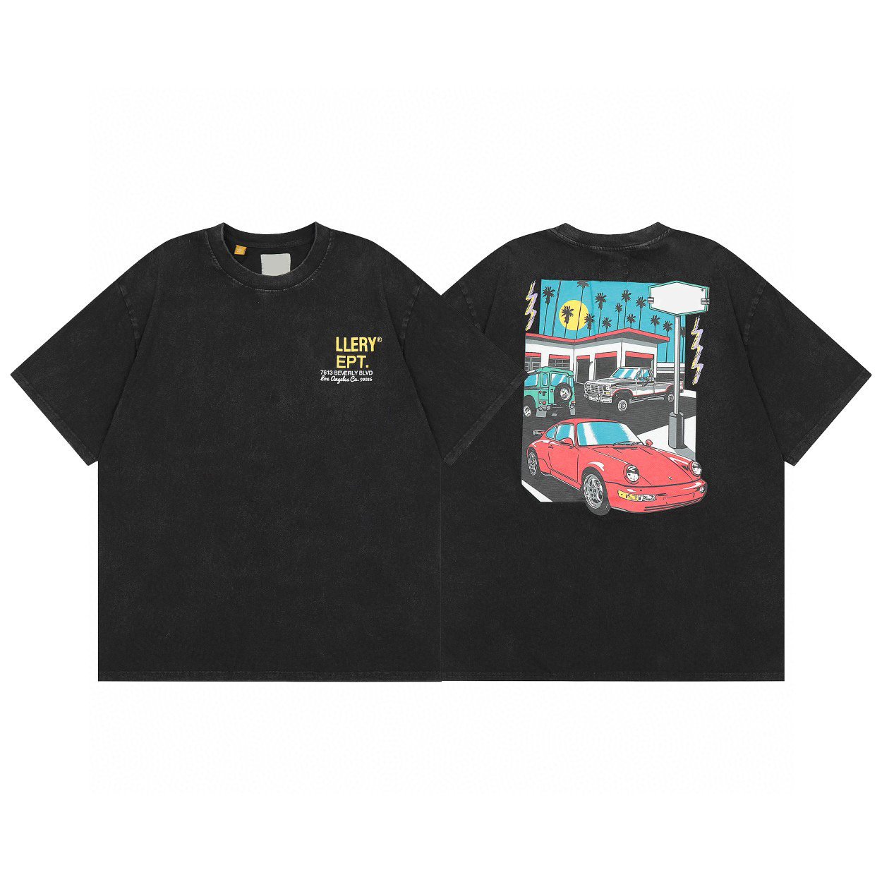 

Men's Plus Tees & Polos Round neck embroidered and printed polar style summer wear with street pure cotton 1e21d