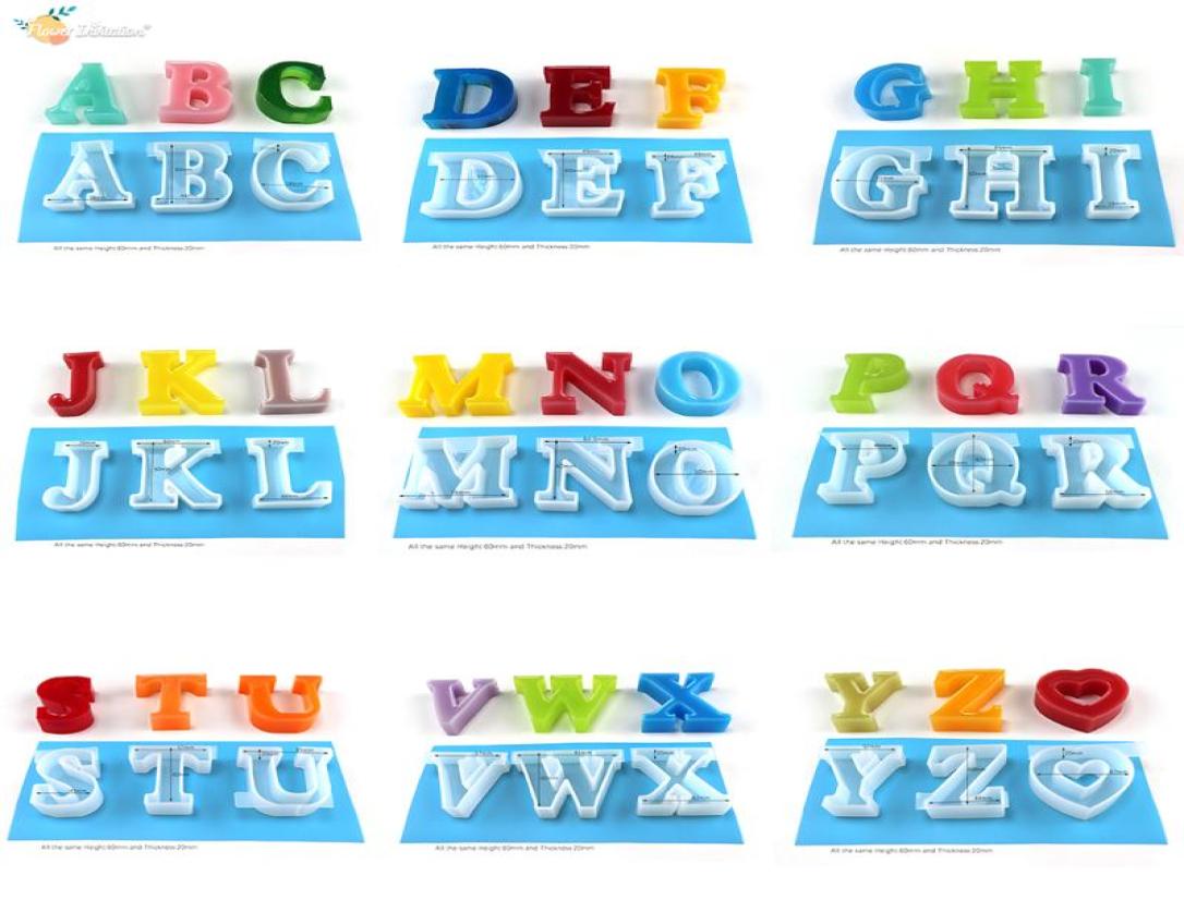 

Big 26 Letters Set Home Decoration Cake Molds Epoxy Resin Silicone for Jewelry Making7925442