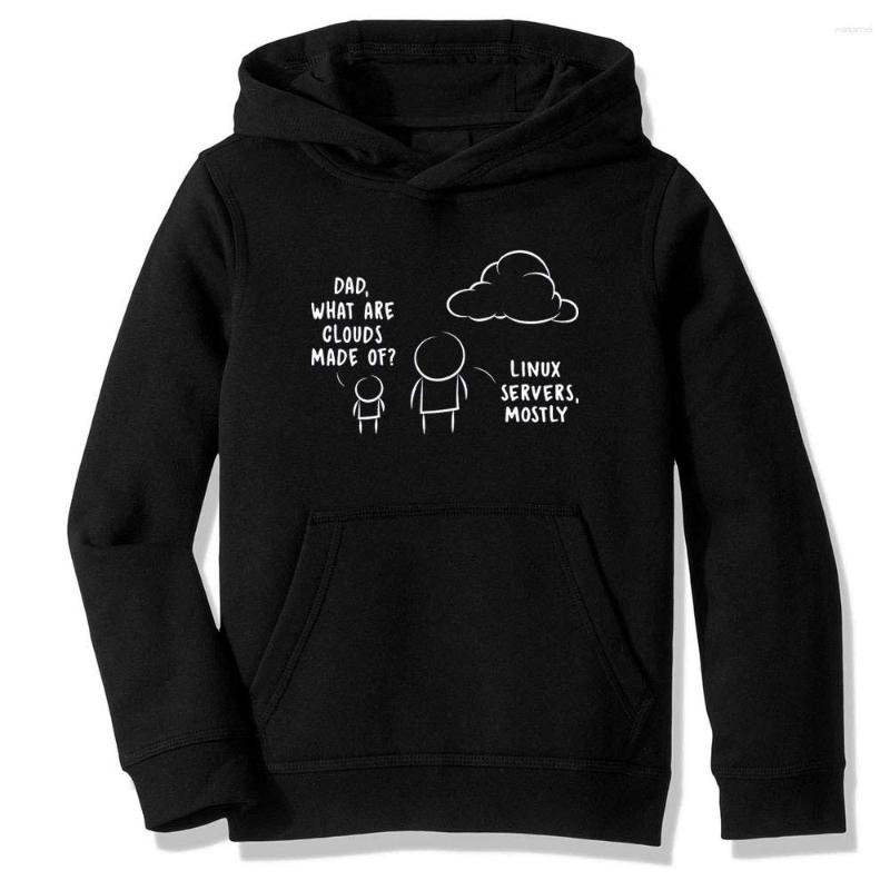 

Men's Hoodies Fleece Sweatshirt Coder Programmer Web Developer Joke Funny Sarcasm What Is Cloud Made Of Casual Clothing, 4y0098h