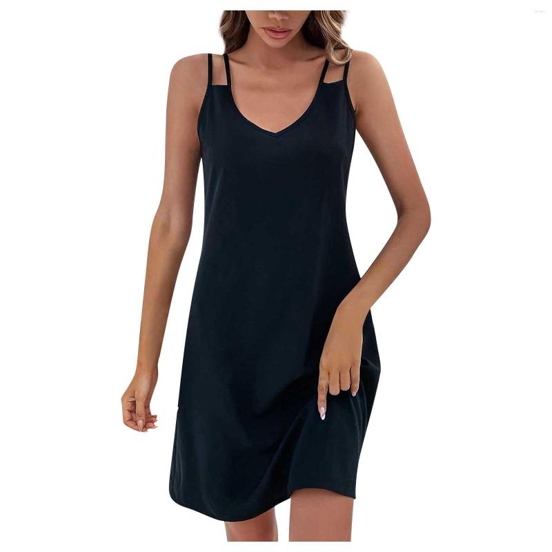 

Casual Dresses Women Sexy Short Summer Fashion Solid Mini Slim Sling Dress Backless Folds Split Black Elegant Women' Clothing 2023, Army green