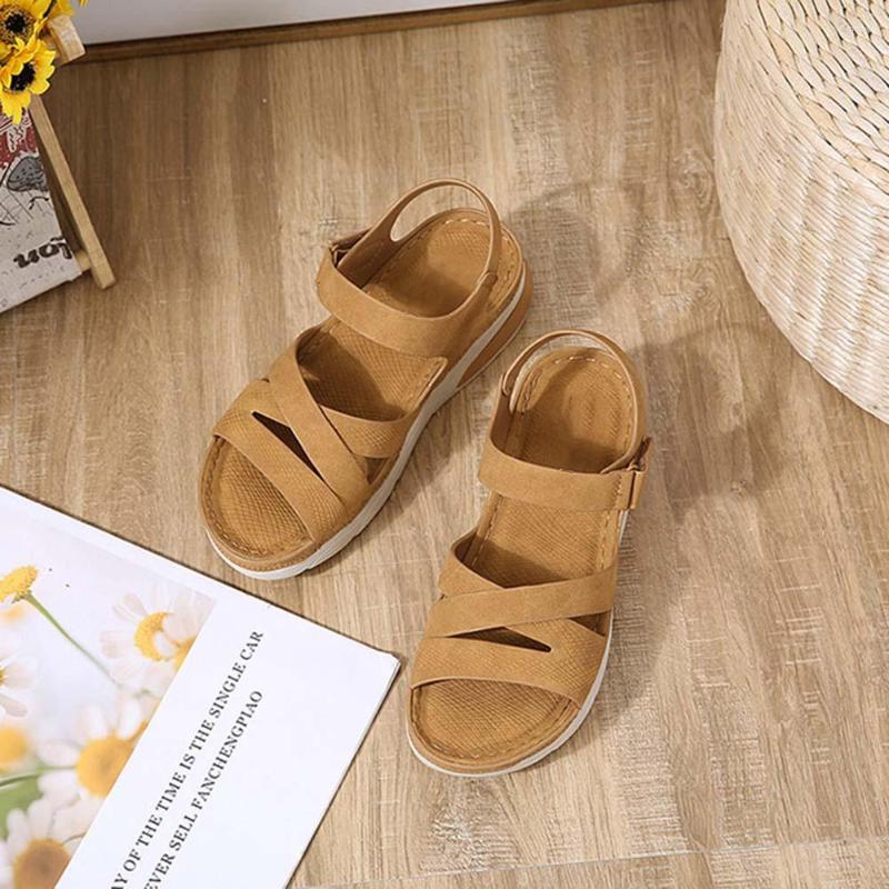 

Sandals Open Toe For Women Comfortable Breathable Outwear Shoes Dating, Grey