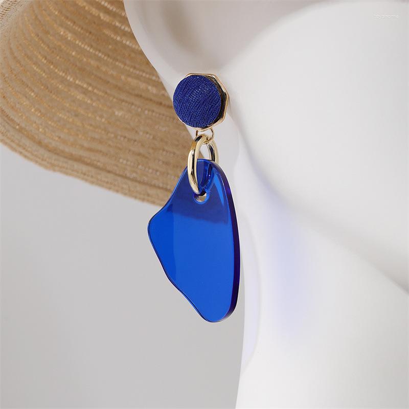 

Dangle Earrings LIMAX Personality Women Irregular Acrylic Small Group Design Luxury Premium Women's