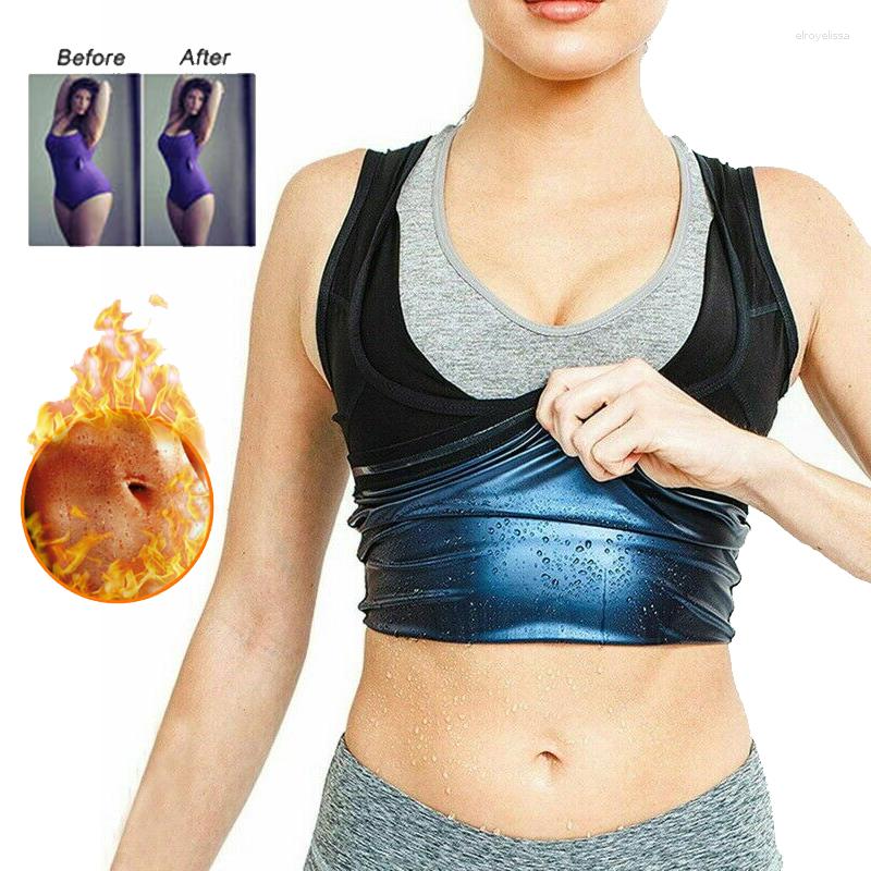 

Women's Shapers Unisex Sweat Body Suit Belt Shaper Waist Trimmer Sauna Vest Trainer Corset Tank Top Shapewear Slimming Underbust, Female