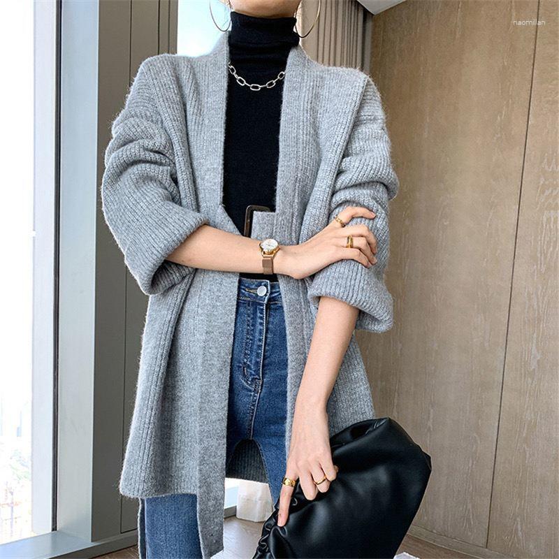 

Women's Knits 2023 Summer Autumn Women Loose Cardigan Female Sweater Cardigans Long Sleeve Casual Coat Ladies Outerwear W21, Kaqise