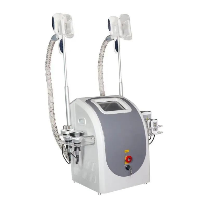 

Slimming Machine Two Cryo Heads Cryolipolysis Therapy Fat Freezing Equipment Ultrasonic Cavitation Rf Slim Lipo Laser 2 Fat Freezing Handles