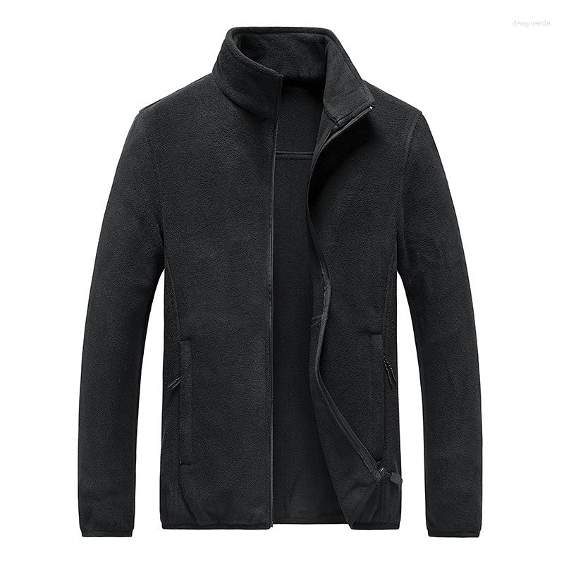 

Men's Jackets Hoodies Fashion Brand Fleece Jacket Coat Men Winter Hoodie Thick Warm Overcoat Autumn Male Outerwear 2023, Black