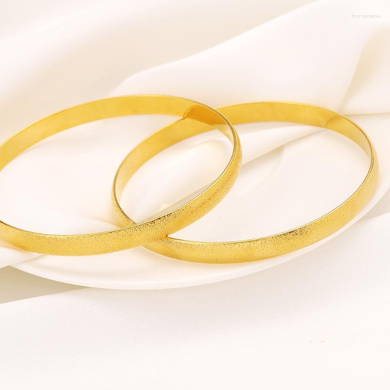 

Bangle Fashion Jewelry Luxury Bracelets & Bangles Grind Arenaceous Frosted For Women Men Classic Cool Raym22