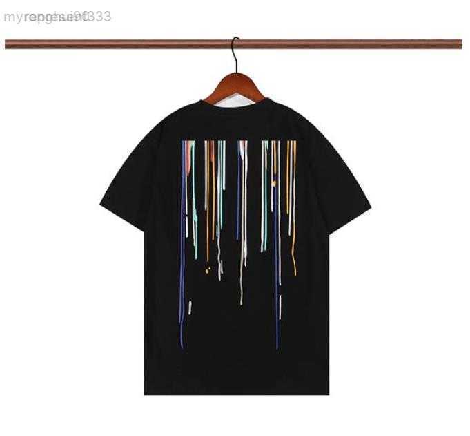 

New Mens Womens Designer Shirts Printed Fashion Man T-shirt Tops Quality Cotton Tees Luxury Hip Hop Streetwear Tshirts Eu Size S-xl 34ke PVRV